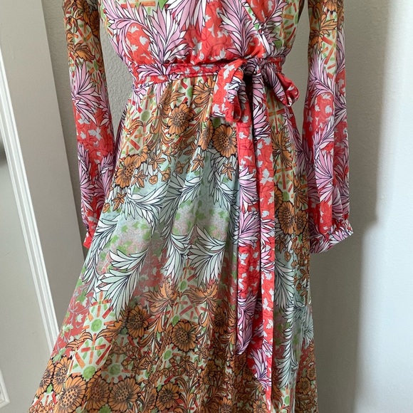 EUC Gianni Bini size M 4-8 boho dress - Picture 5 of 6